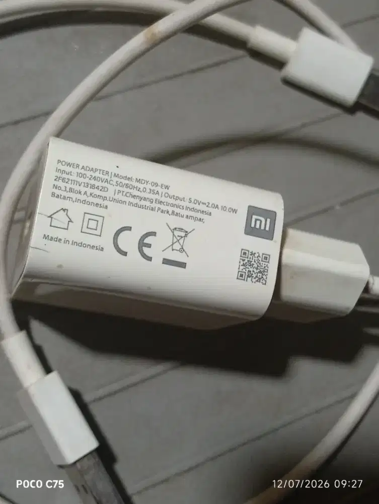 Charger original xiomi bawaan hanpond