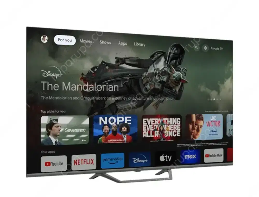Aqua Qled Google TV 55 Inch 4K Spesial Promo