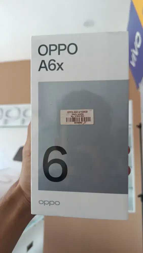 oppo a6x 4/128 ungu muda