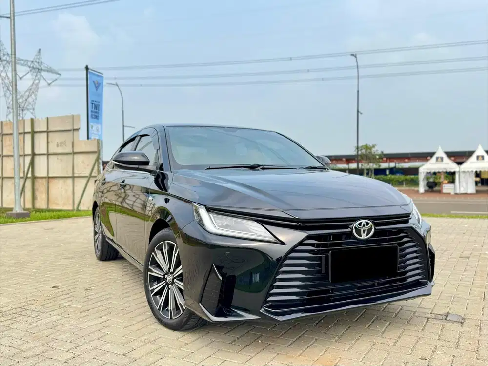 (KM 19 RIBU) Toyota All NEW Vios G CVT Hitam 2024 SEPERTI BARU