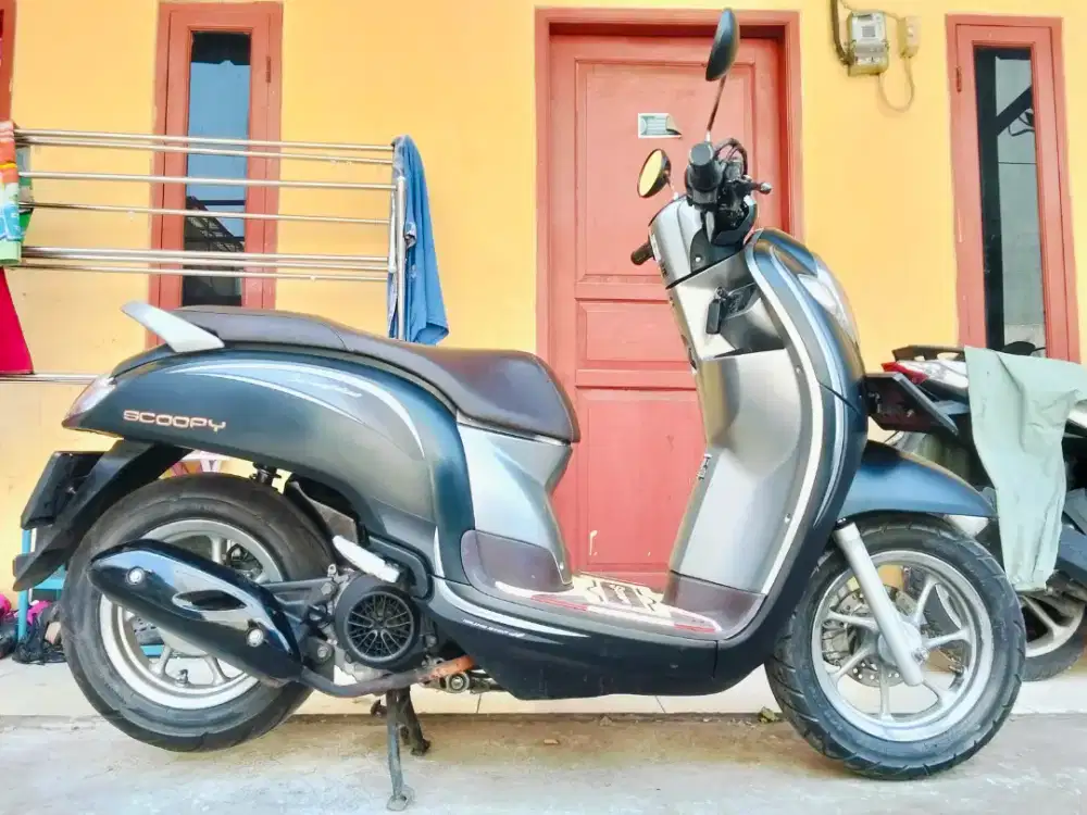 Honda Scoopy tahun 2018 akhir isi komplit mukus sekali
