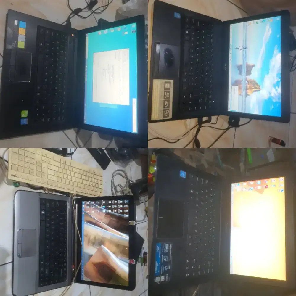 Laptop borong ada 4 (i5 gen4 ,i3 gen 5 ,i5 gen 2,celeron)