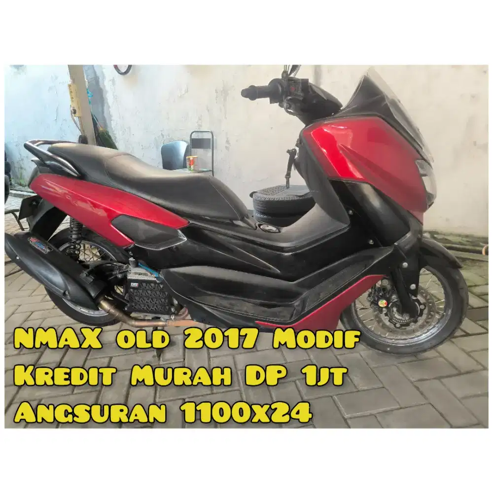 NMAX old 2017 Merah GLosy Modif Ringan