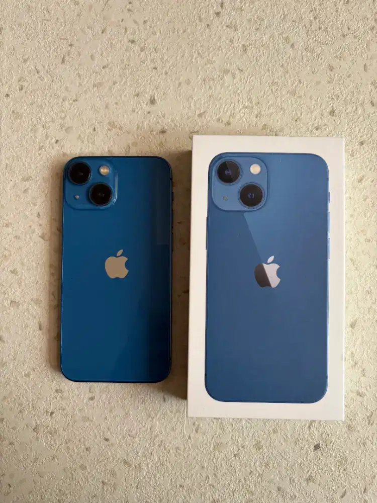 Iphone 13 mini 128 Blue ex garansi ibox