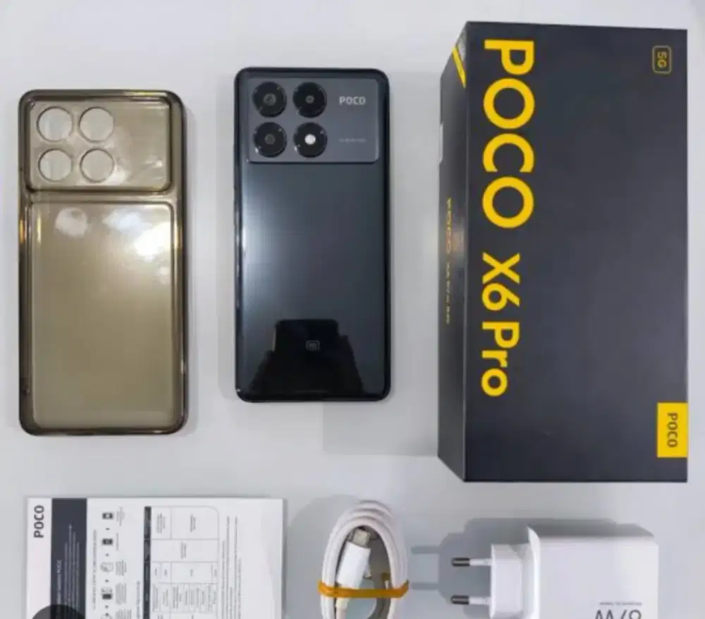 Murah hp Poco X6 pro 5G ram 12/512 LKP grs resmi mulus