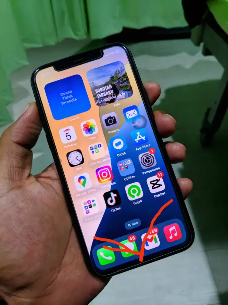 Iphone xs minusan jual cepat