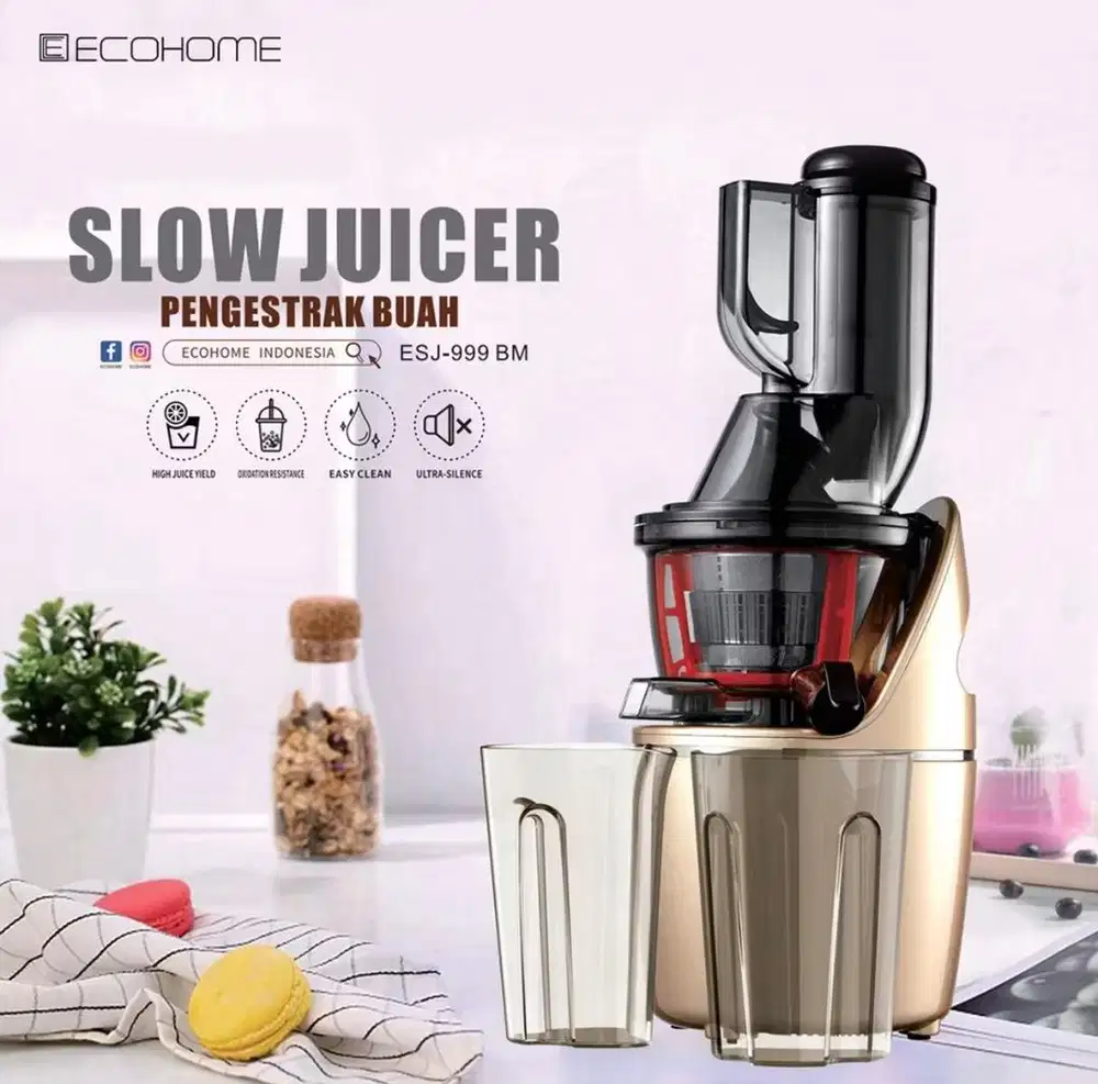 Slow Juicer - pengekstrak buah