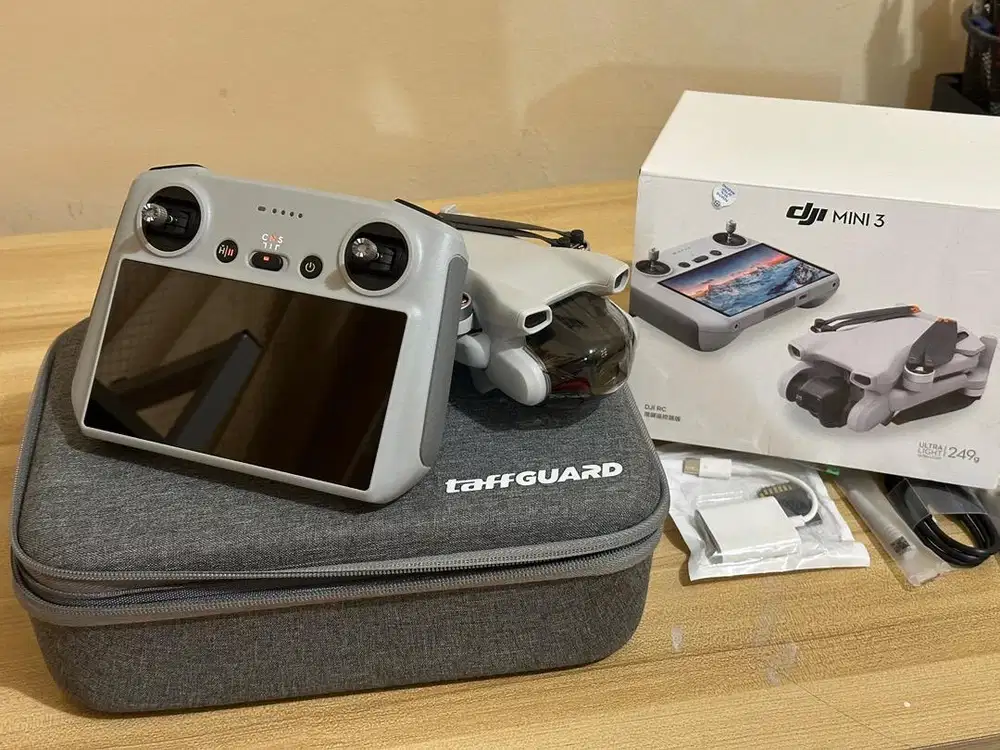 DJI Mini 3 + DJI RC Screen – Fullset, Pemakaian Pribadi