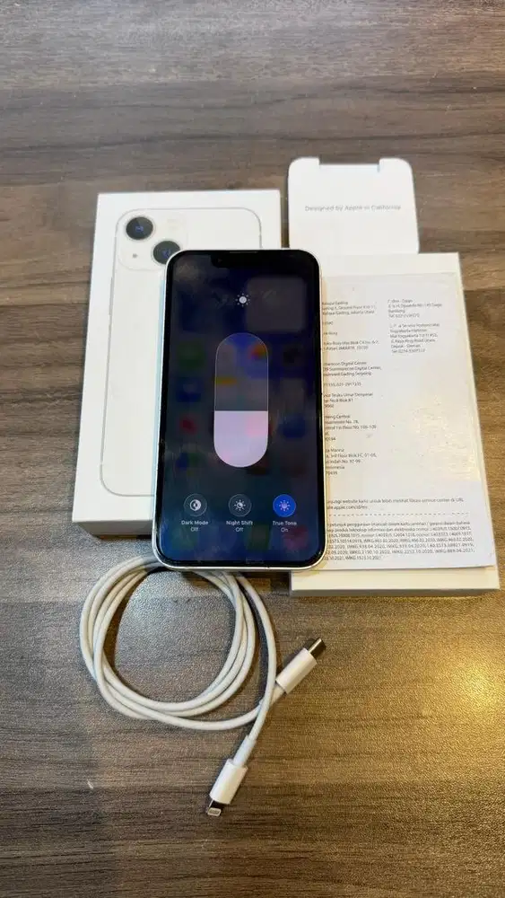 Iphone 13 Mini 256GB Starlight Resmi Ibox Lengkap