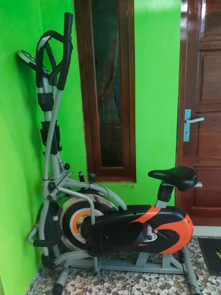 Obitrack sepeda statis murah normal lancar