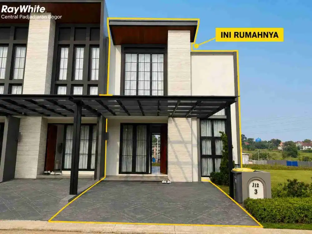 Rumah Baru Modern Elegan Grand Duta City Sawangan Cluster Ladera Type Malta 47/72