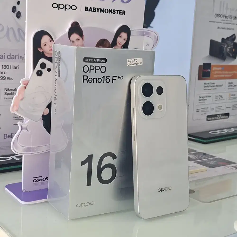 Oppo Reno 16F 5G Terbaru Bisa Kredit