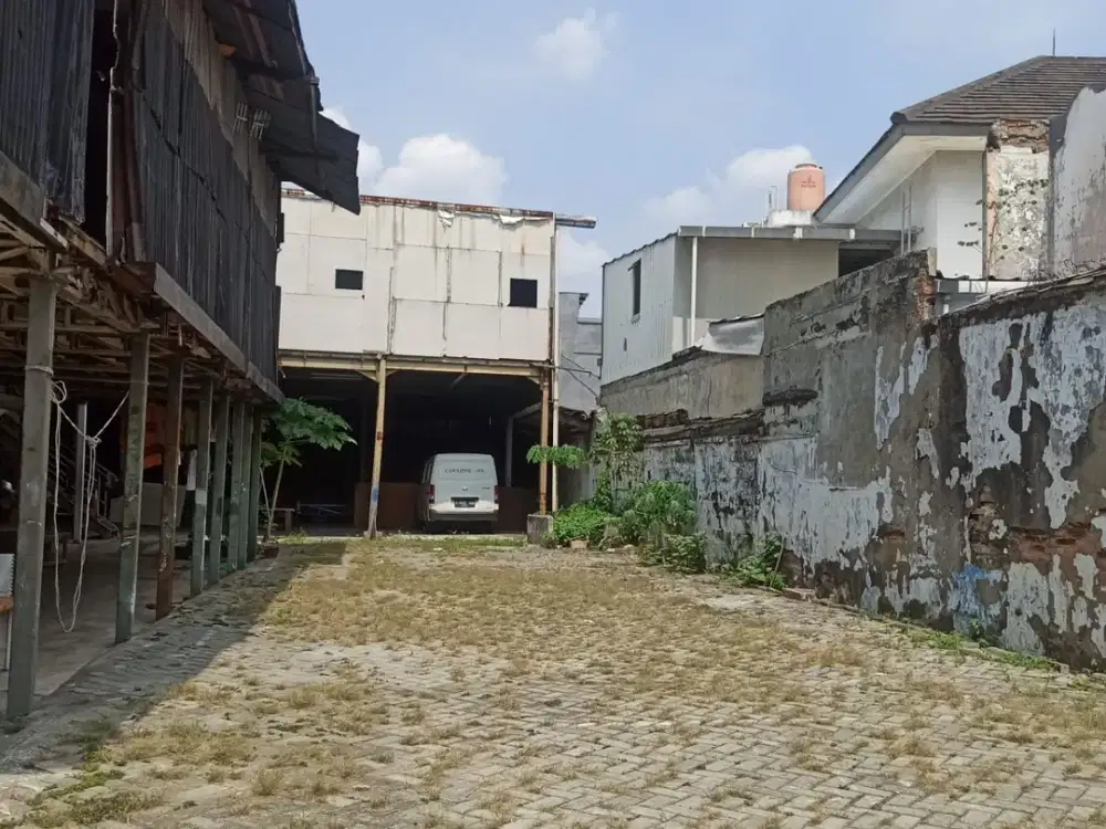 Cuma 9.1 Jt/M ... Lahan Ex Workshop Di Klender #1472