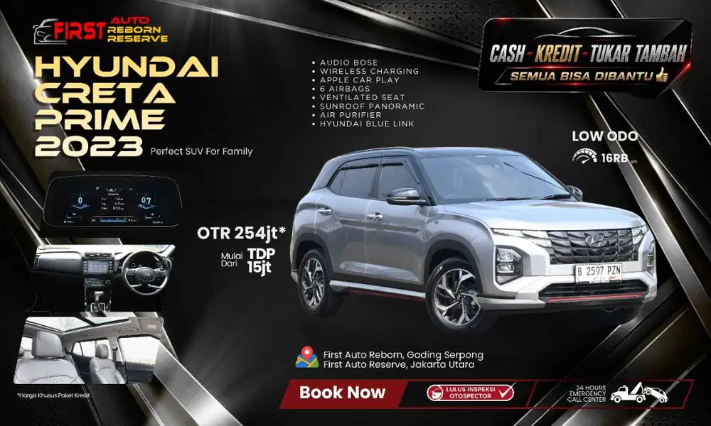 (LOW KM) Hyundai Creta Prime 2023