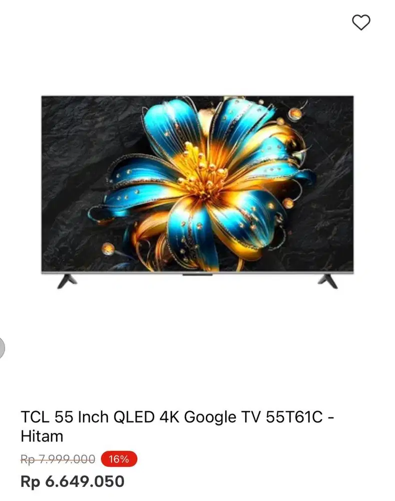 TCL GOOGLE QLED 4K GOOGLE TV