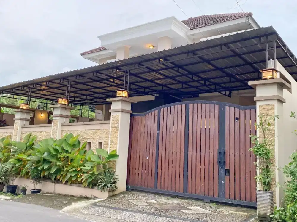 Rumah Villa Jl Wates Km 8 FURNISHED 5 KT Dekat UMY, UMBY, UNJANI, Mercubuana, PGRI,UBSI, Balecatur, Gamping, Dekat YIA, Cocok Hunian, Usaha