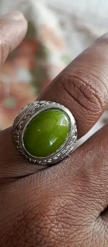 Batu giok hijau asli aceh