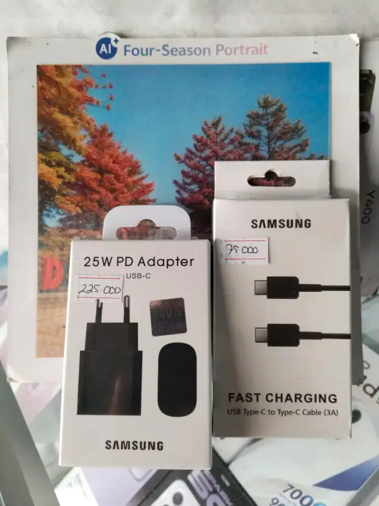 (Real Fast Charge) Charger Samsung 25 Watt