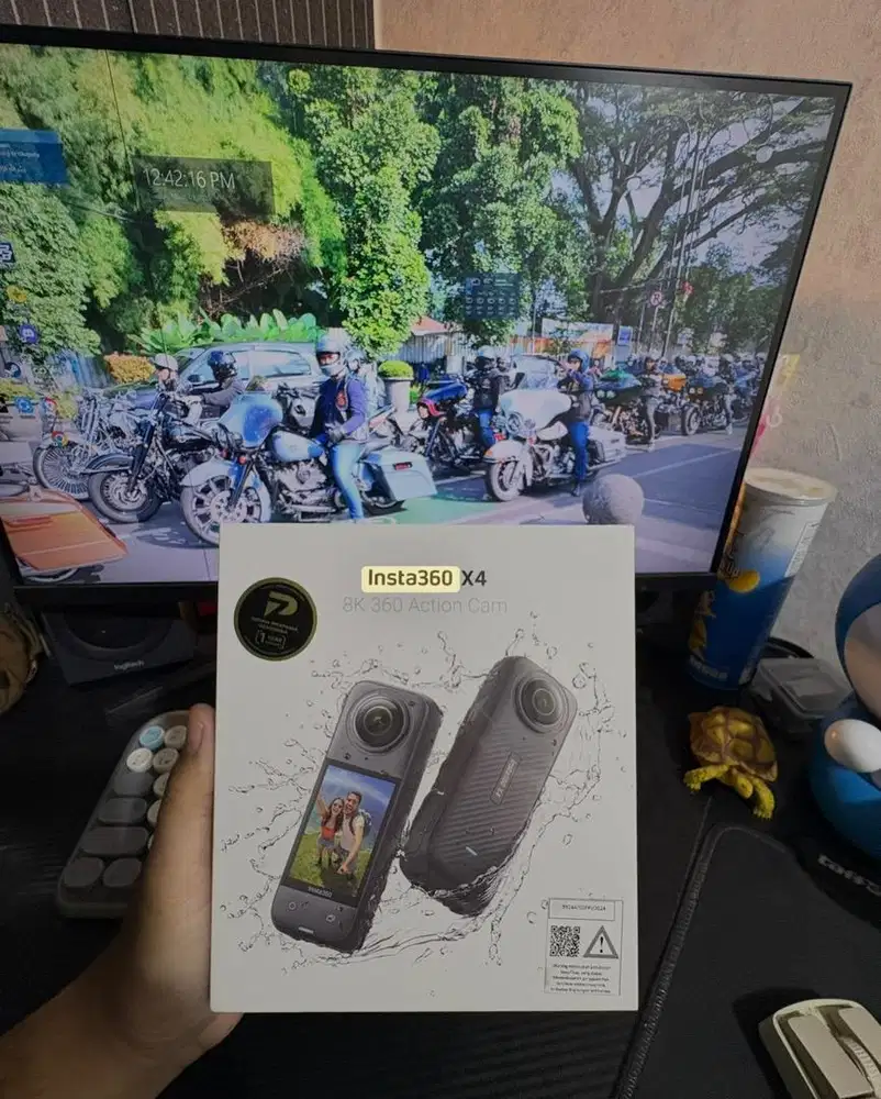Insta360 x4 fullset garansi ON panjang, resmi! Like new