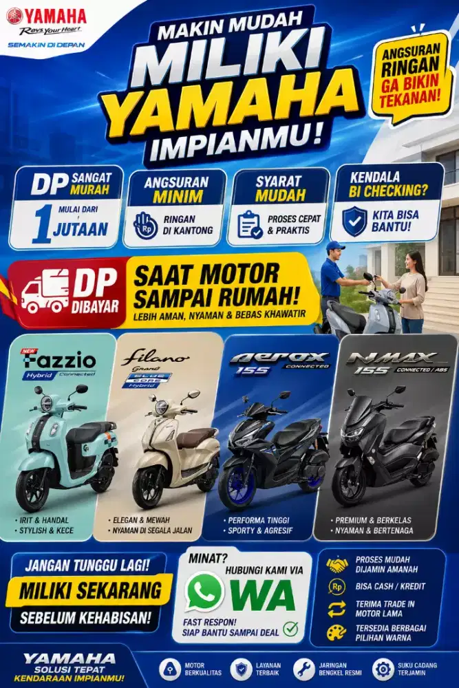 Yamaha Promo murah DP ringan