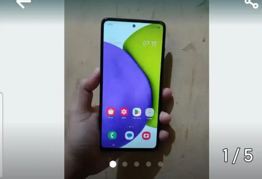 Samsung A52s Hitam