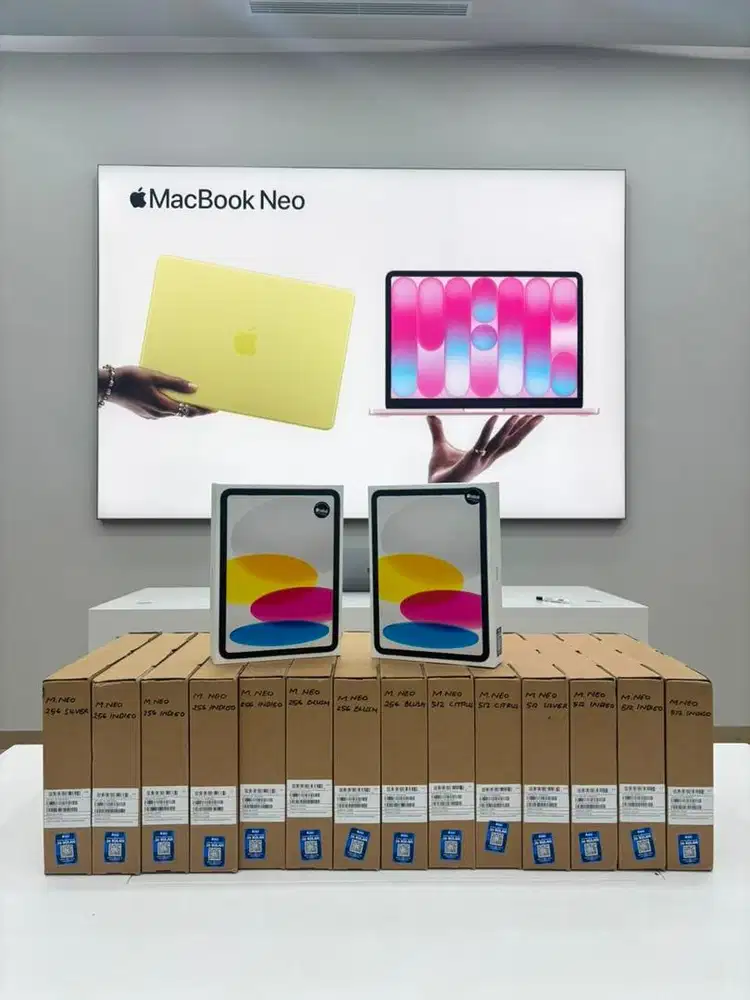 MACBOOK NEO 256 & 512 KREDIT TANPA DP BUNGA 0%