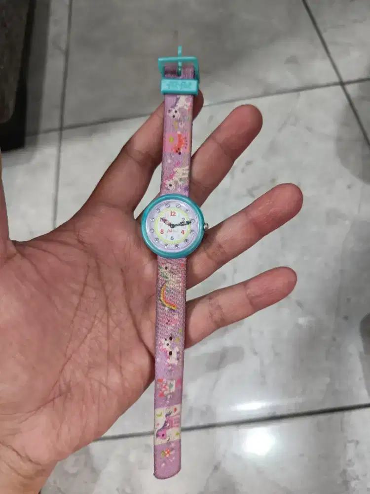 Jam Tangan Flik Flak By Swatch Motif Little Pony (2)