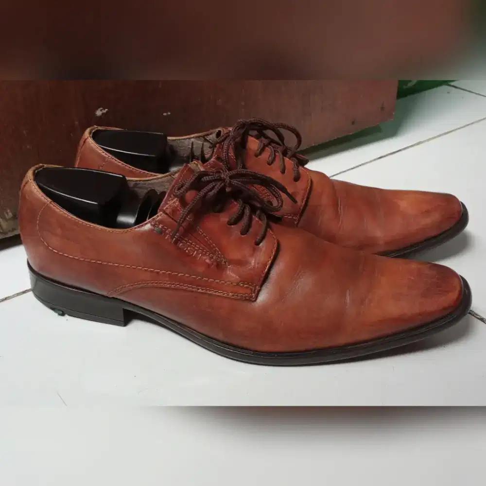 Size 43 sepatu kulit ruosh original brown