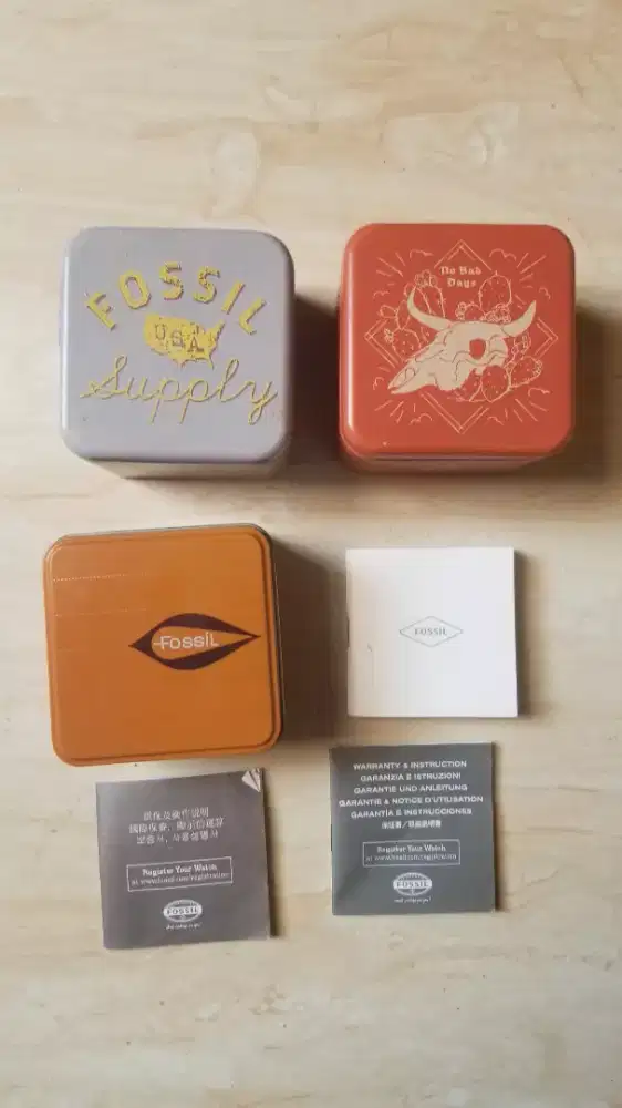 3 box jam fossil original