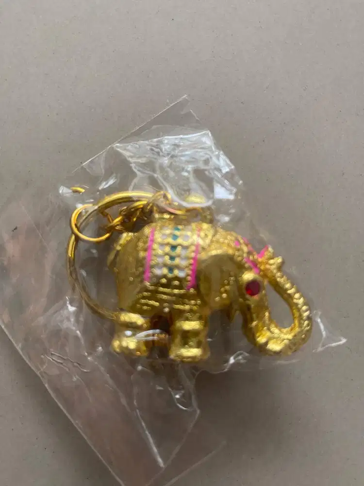 GANTUNGAN KUNCI GAJAH - SOUVENIR THAILAND – BARU
