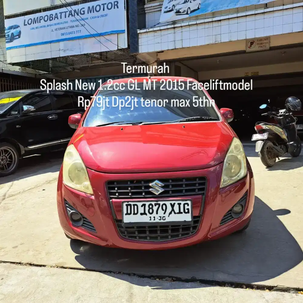 Splash New 1.2cc GL MT 2015 / 2016 Faceliftmdl Fullori Termurah Dp2jt