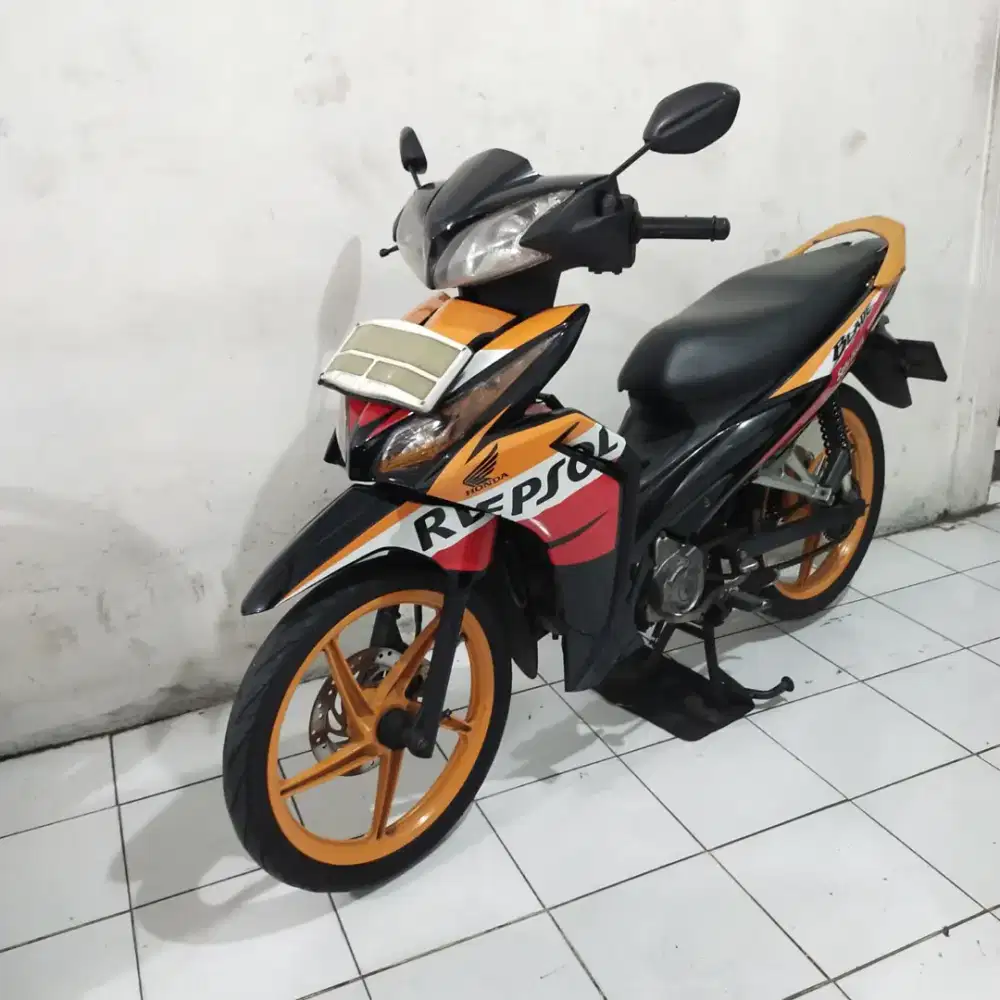 Honda Blade Repsol 2011 Orisinil Lengkap Bagus