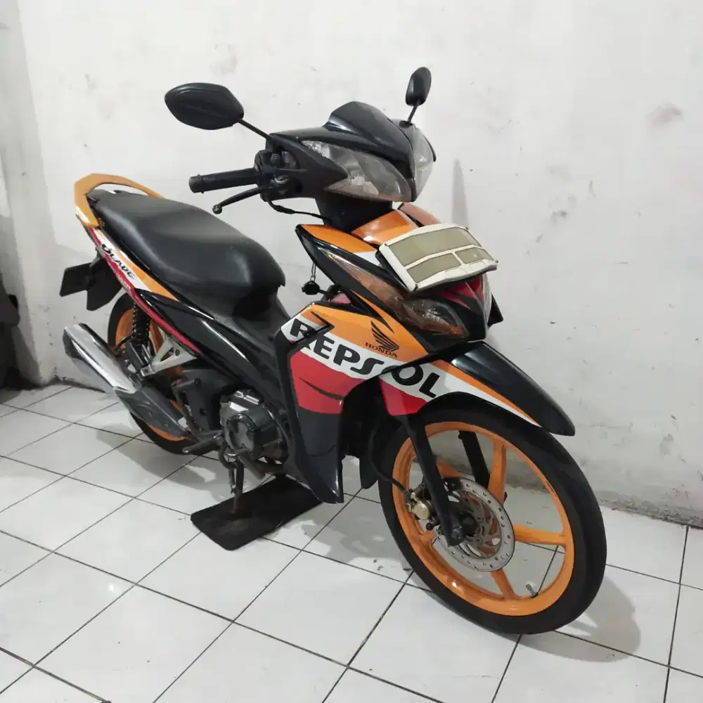 Honda Blade Repsol 2011 Orisinil Mesin Cakep