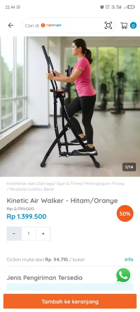 Air Walker Berwyn by Azko (ace hardware)