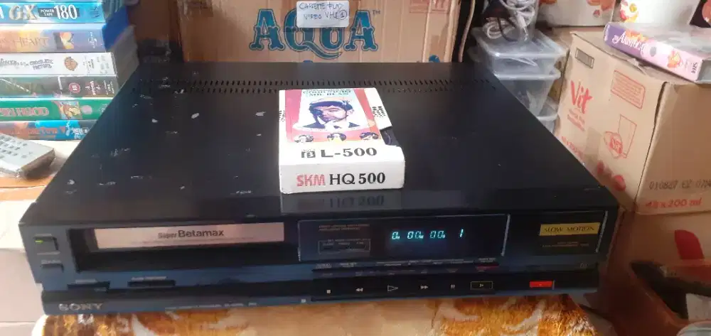 VIDEO SONY BETAMAX Super SL-S550 SLOW MOTION PAL