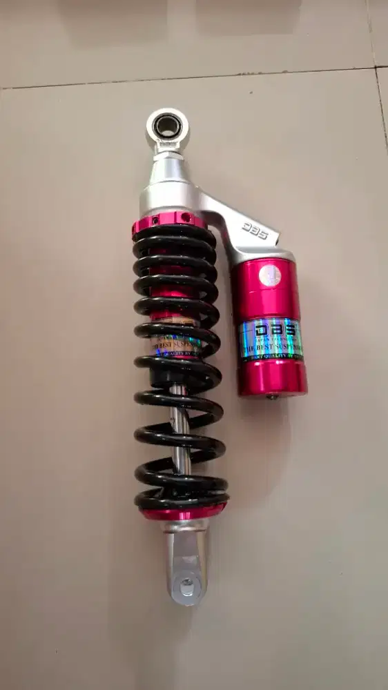 Shock tabung DBS warna pink baru beli batal pakai