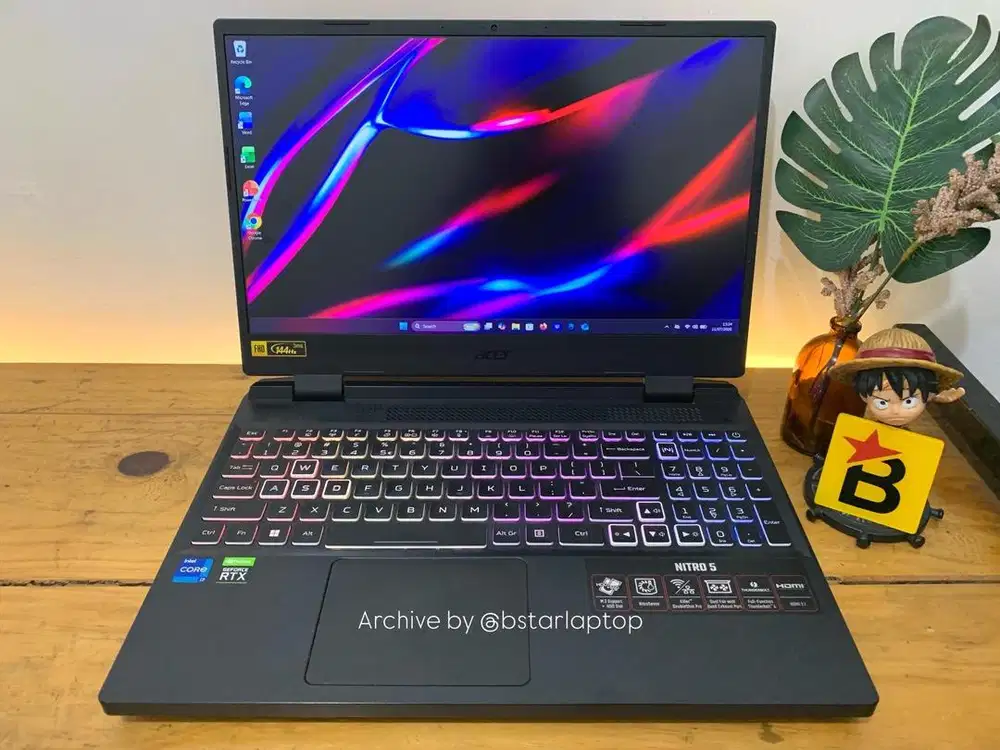 Laptop Gaming Acer Nitro 5 Core i7Gen12 RAM 16/512 SSD RTX 3050 4GB