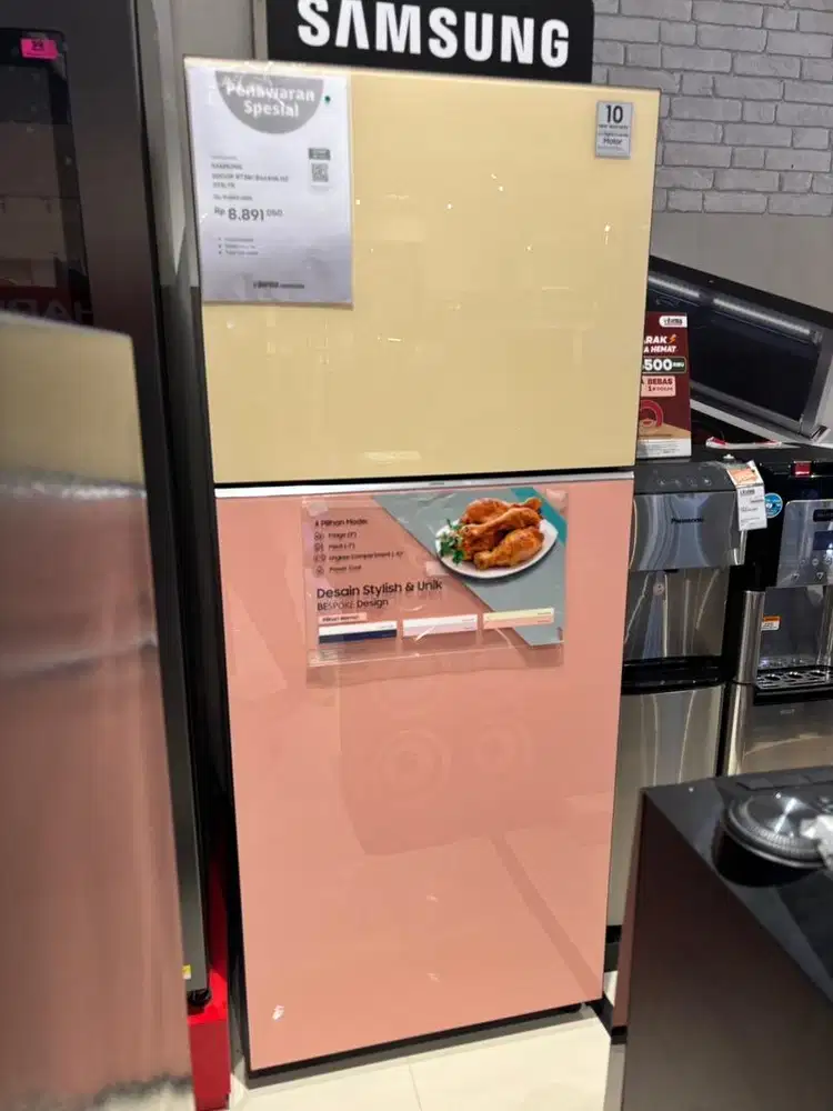 kulkas 2 pintu samsung bespoke edition