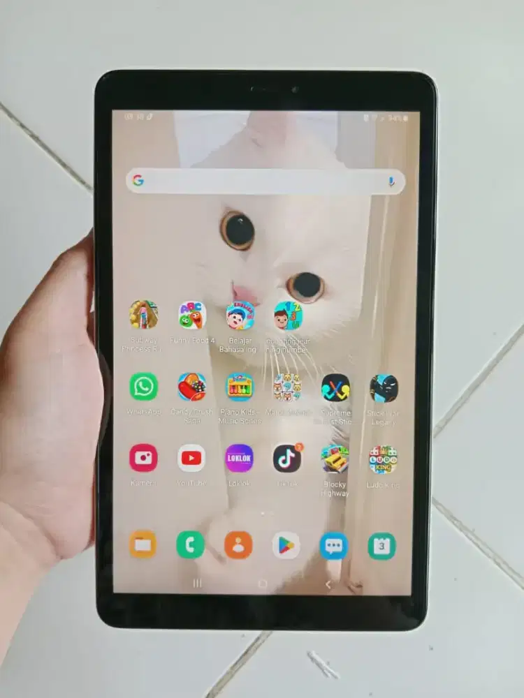 Tablet SAMSUNG GALAXI TAB A8 2019 (T295),Layar 8.3 inci,ram 2/32GB