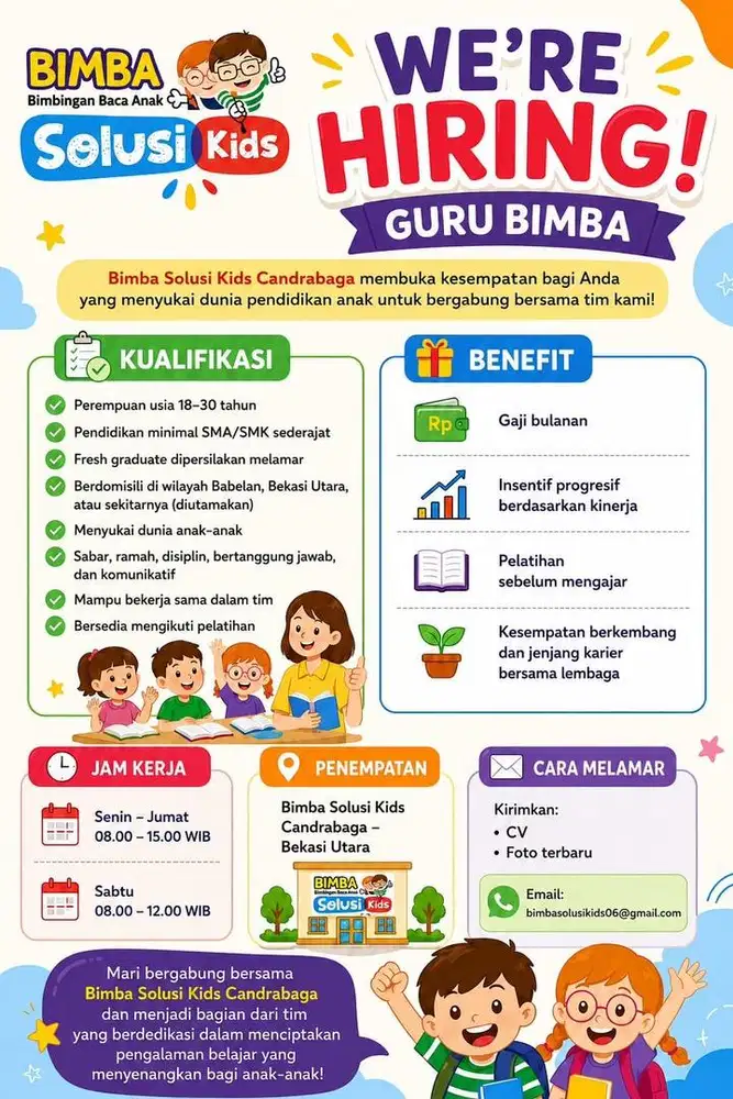 Lowongan Guru Bimba