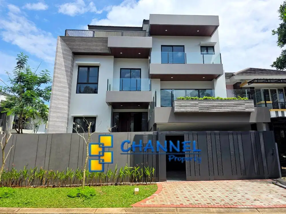 Di Jual Rumah Mewah Siap Huni Lokasi Premium Delatinos BSD