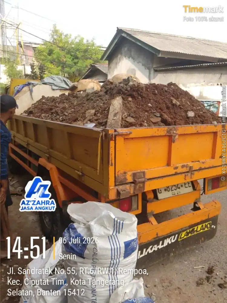 Jasa buang puing sampah
