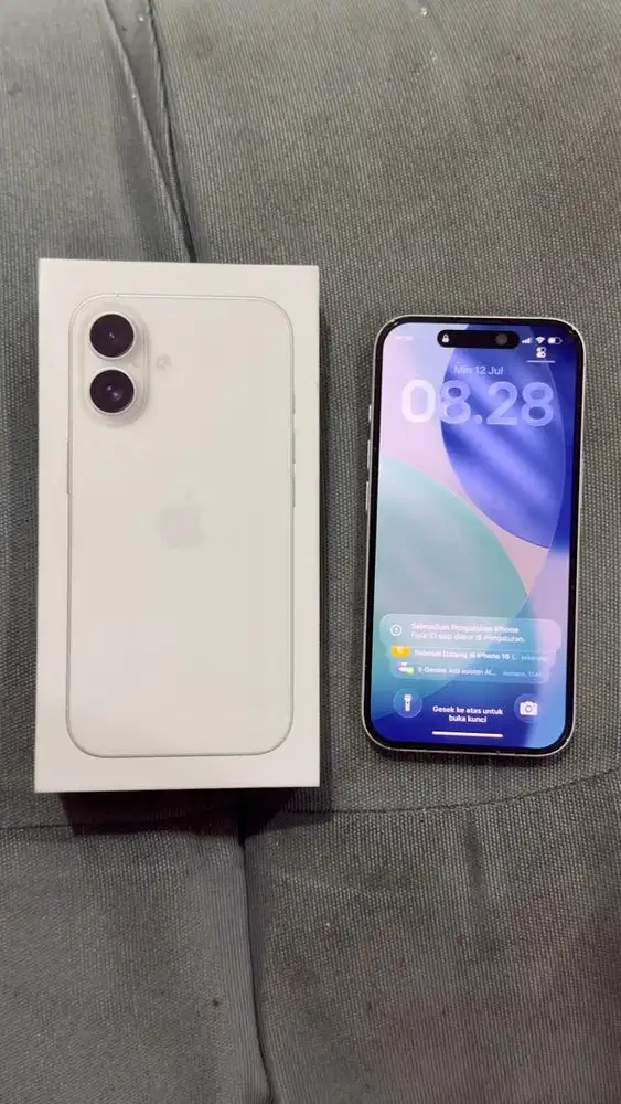 Iphone 16 Basic 128 Warna Putih IBOX