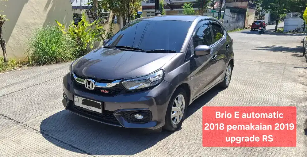 Brio E cvt 2018 pemakaian 2019, 37 ribu kilometer