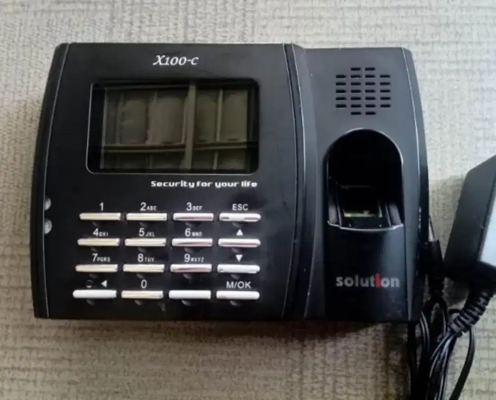Di jual mesin absen type solution X100c