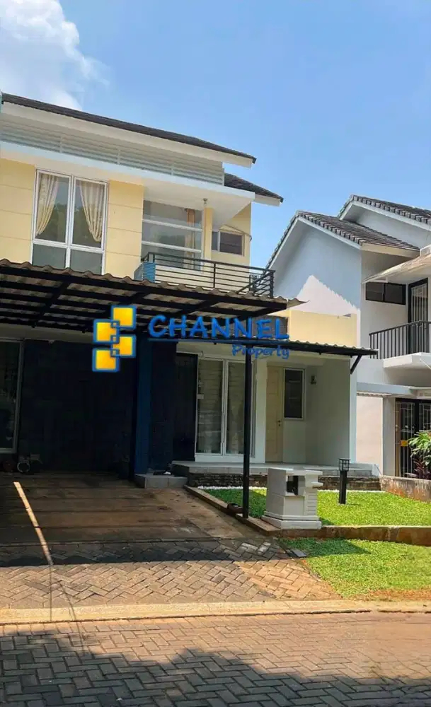 Jual Rumah Cluster 2 Lantai SHM Delatinos BSD, Fl
