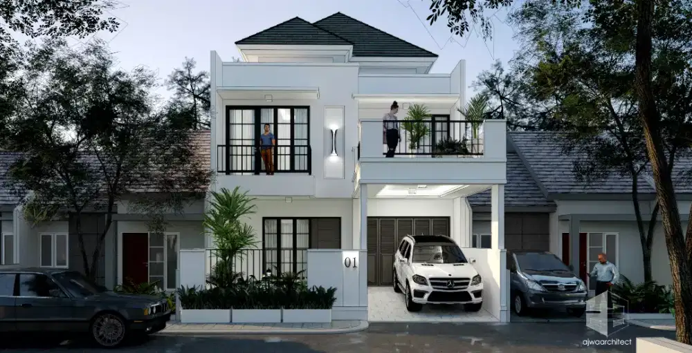 JASA DESAIN RUMAH – DENAH & 3D PERSPEKTIF