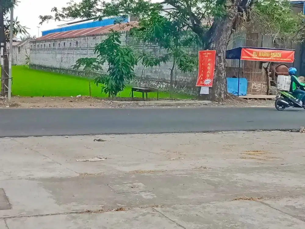 Tanah SHMP 1913 m2 Tepi Jl Imogiri Barat Km 4 Dalam Ringroad Cocok Pabrik, Gudang, Kantor, Usaha, Dekat UAD Terpadu