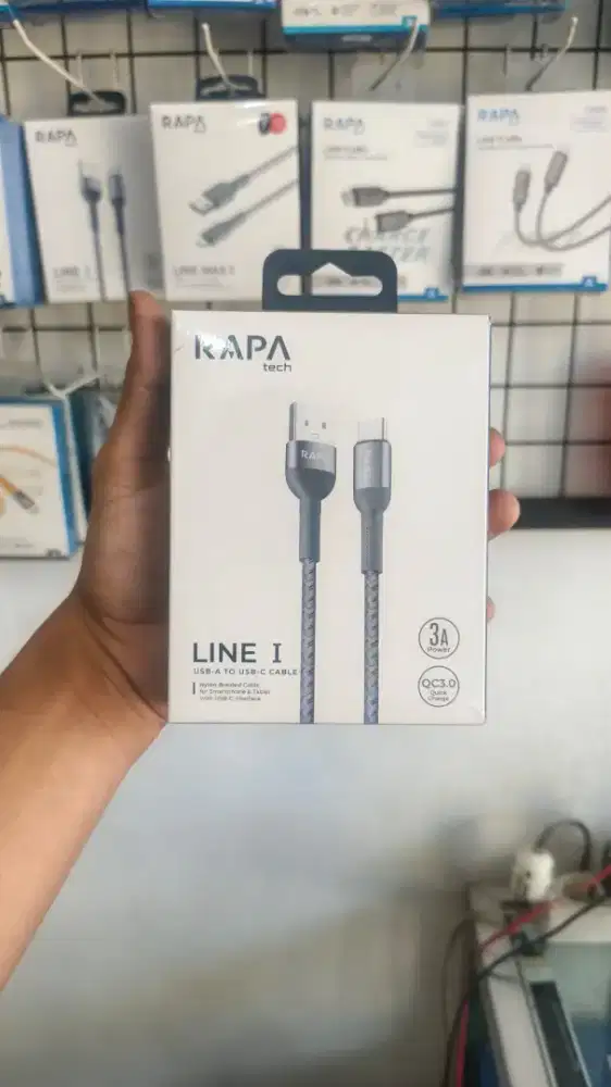 KABEL DATA TYPE C RAPA TECH LINE I