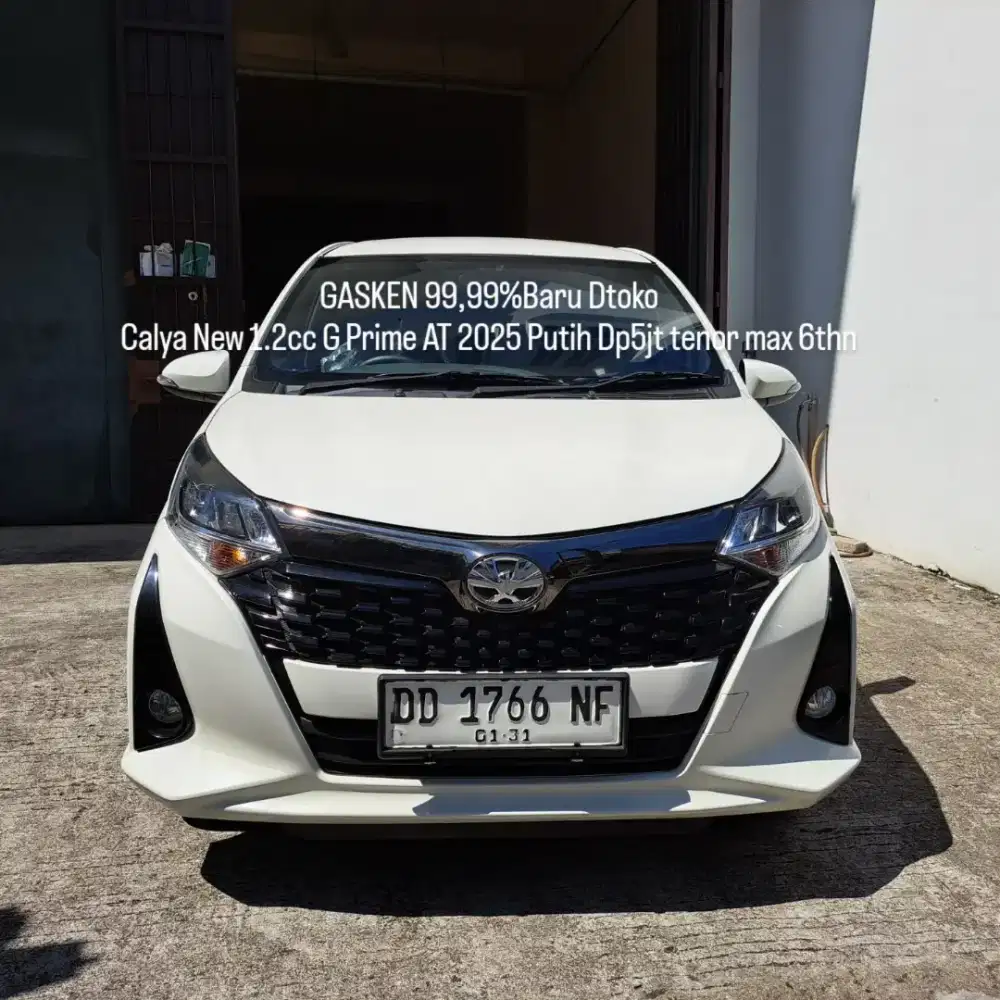 Calya New 1.2cc G Prime AT 2025 / 2024 99,99%Baru Dtoko Termurah